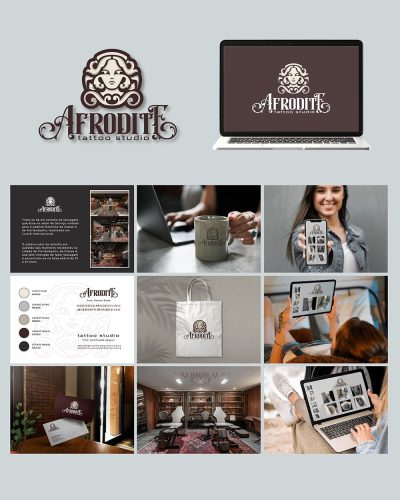 Logo, Identidade Visual e Site.